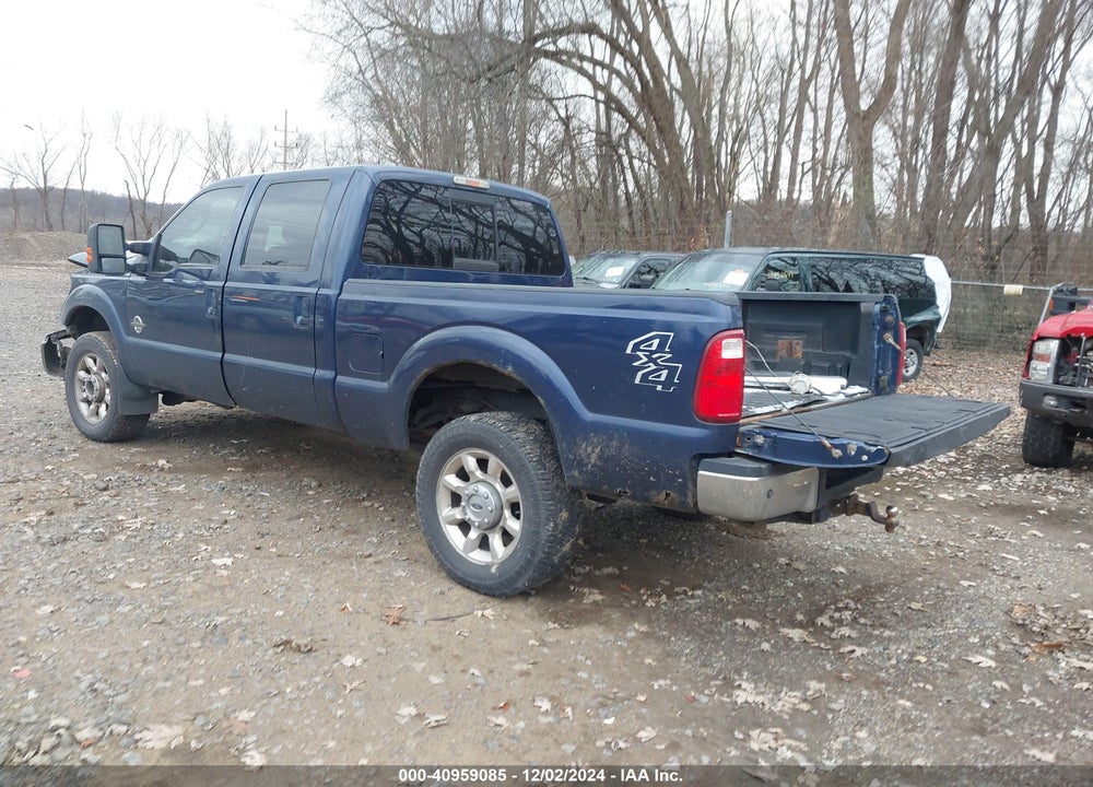 2012 FORD F-350 LARIAT VIN: 1FT8W3BT2CEB57286