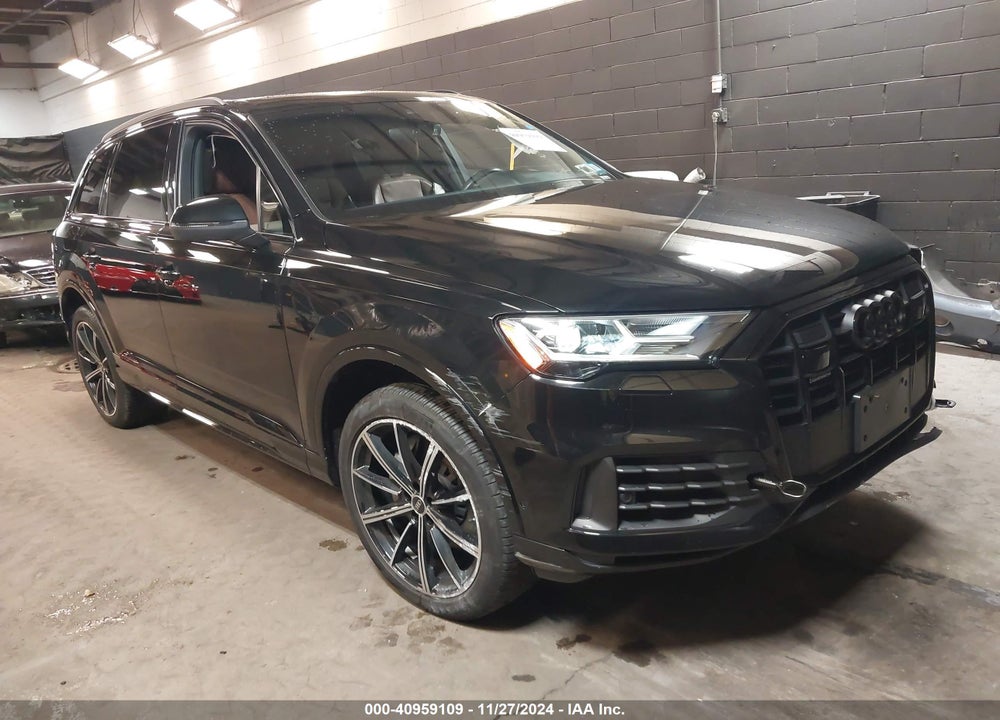 2022 AUDI Q7 PREMIUM PLUS 55 TFSI QUATTRO TIPTRONIC VIN: WA1LXBF75ND009084