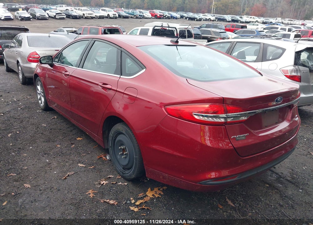 2017 FORD FUSION SE VIN: 3FA6P0HD2HR121692