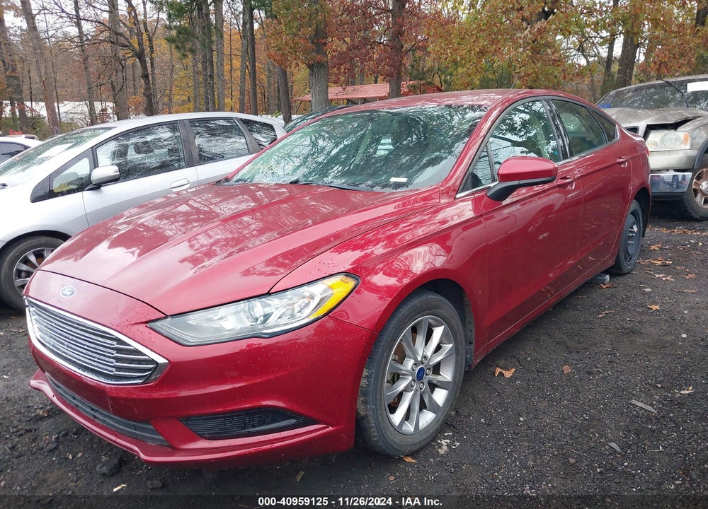 2017 FORD FUSION SE VIN: 3FA6P0HD2HR121692