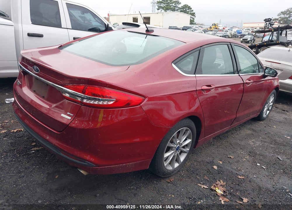 2017 FORD FUSION SE VIN: 3FA6P0HD2HR121692
