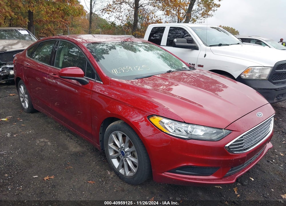 2017 FORD FUSION SE VIN: 3FA6P0HD2HR121692