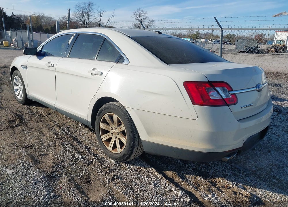 2011 FORD TAURUS SE VIN: 1FAHP2DW8BG167909