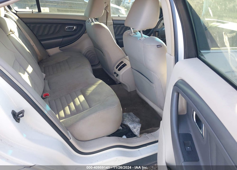 2011 FORD TAURUS SE VIN: 1FAHP2DW8BG167909
