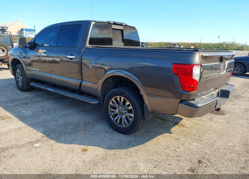 2017 NISSAN TITAN XD PLATINUM RESERVE DIESEL VIN: 1N6BA1F41HN540572