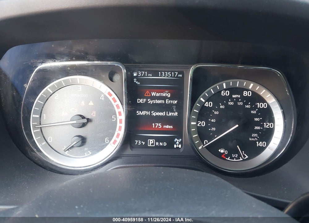 2017 NISSAN TITAN XD PLATINUM RESERVE DIESEL VIN: 1N6BA1F41HN540572