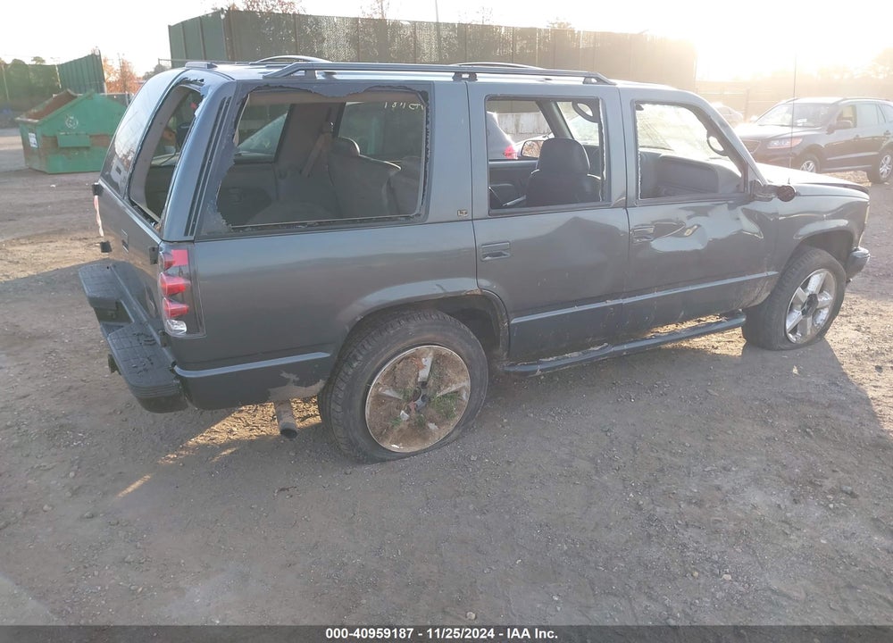 1997 CHEVROLET TAHOE LS VIN: 1GNEK13R8VJ362117