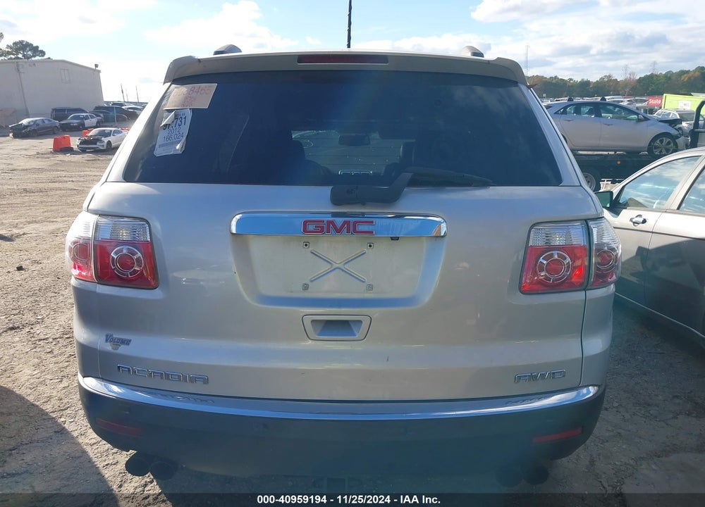 2012 GMC ACADIA SLT-1 VIN: 1GKKVRED6CJ277524