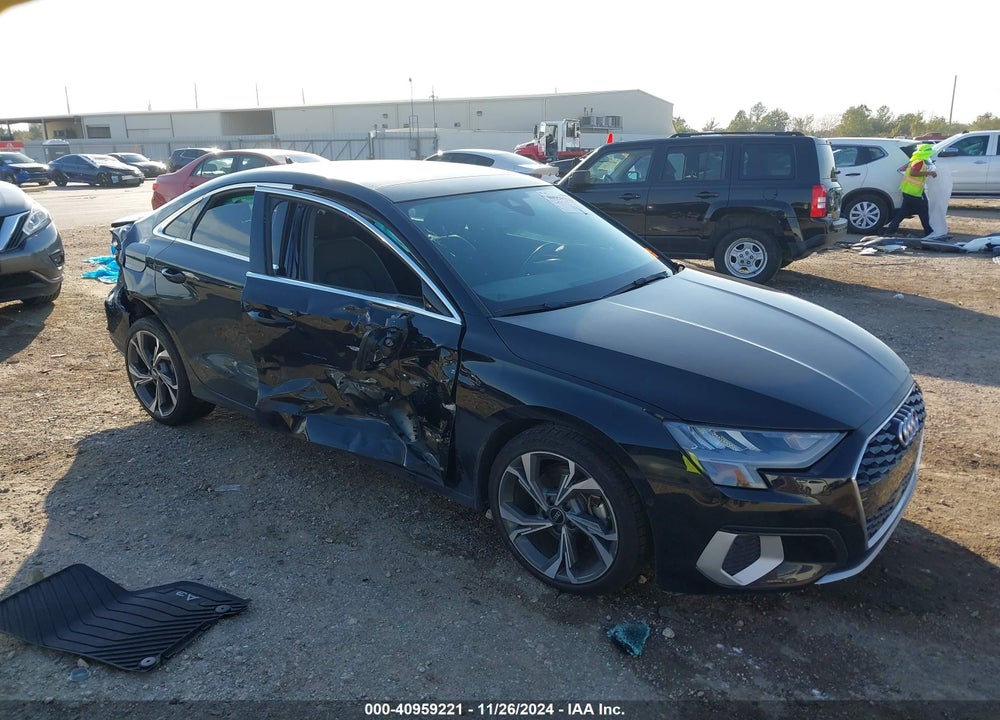 2022 AUDI A3 PREMIUM 40 TFSI FRONT-WHEEL DRIVE S TRONIC VIN: WAUAUDGY0NA009081