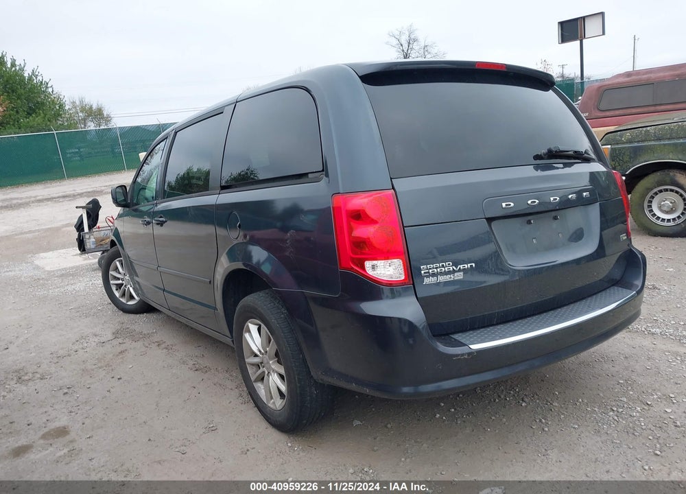 2013 DODGE GRAND CARAVAN SXT VIN: 2C4RDGCG0DR749177