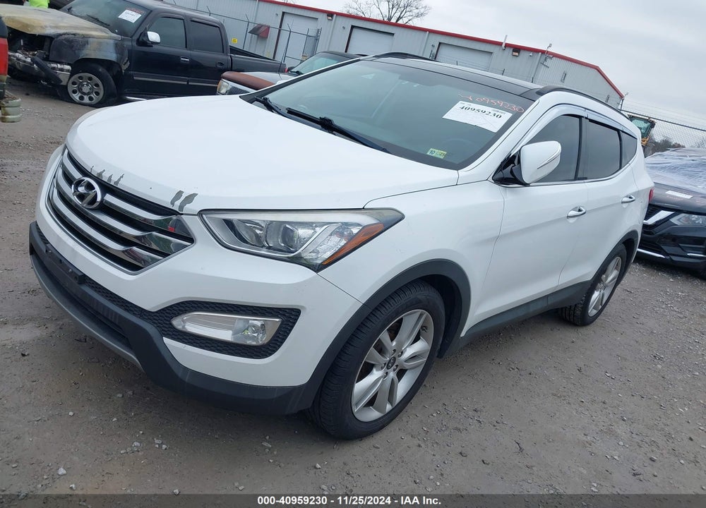 2016 HYUNDAI SANTA FE SPORT 2.0L TURBO VIN: 5XYZW4LA6GG306318