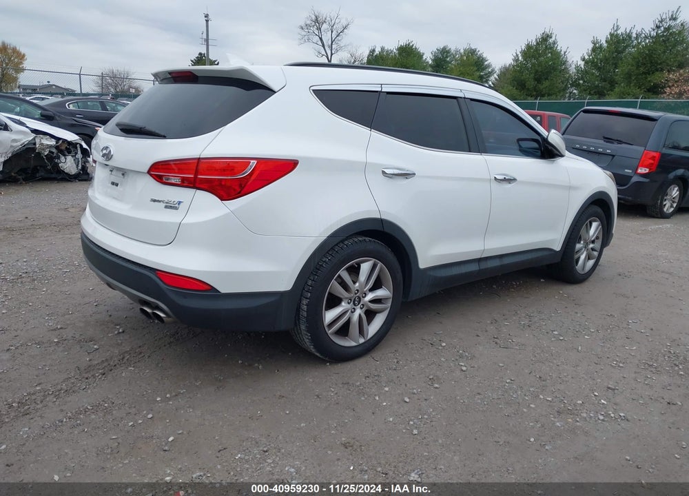 2016 HYUNDAI SANTA FE SPORT 2.0L TURBO VIN: 5XYZW4LA6GG306318