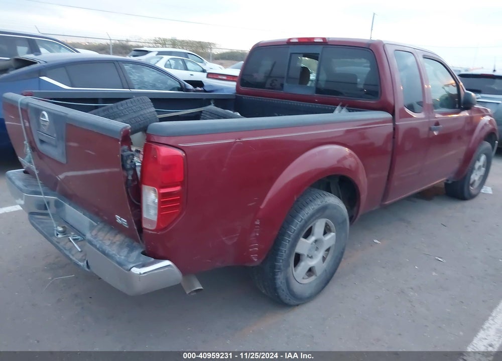 2006 NISSAN FRONTIER SE VIN: 1N6AD06U76C413296