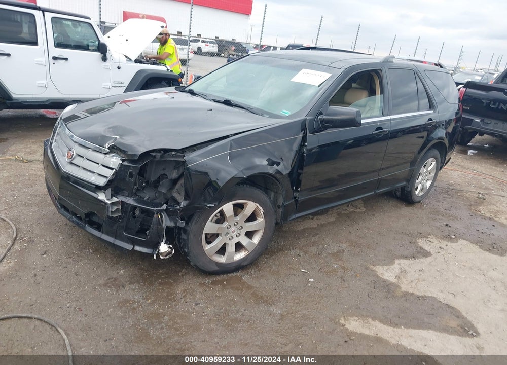 2008 CADILLAC SRX V8 VIN: 1GYEE53A880135886