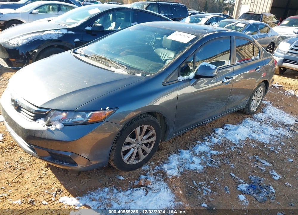 2012 HONDA CIVIC EX-L VIN: 2HGFB2F96CH598117