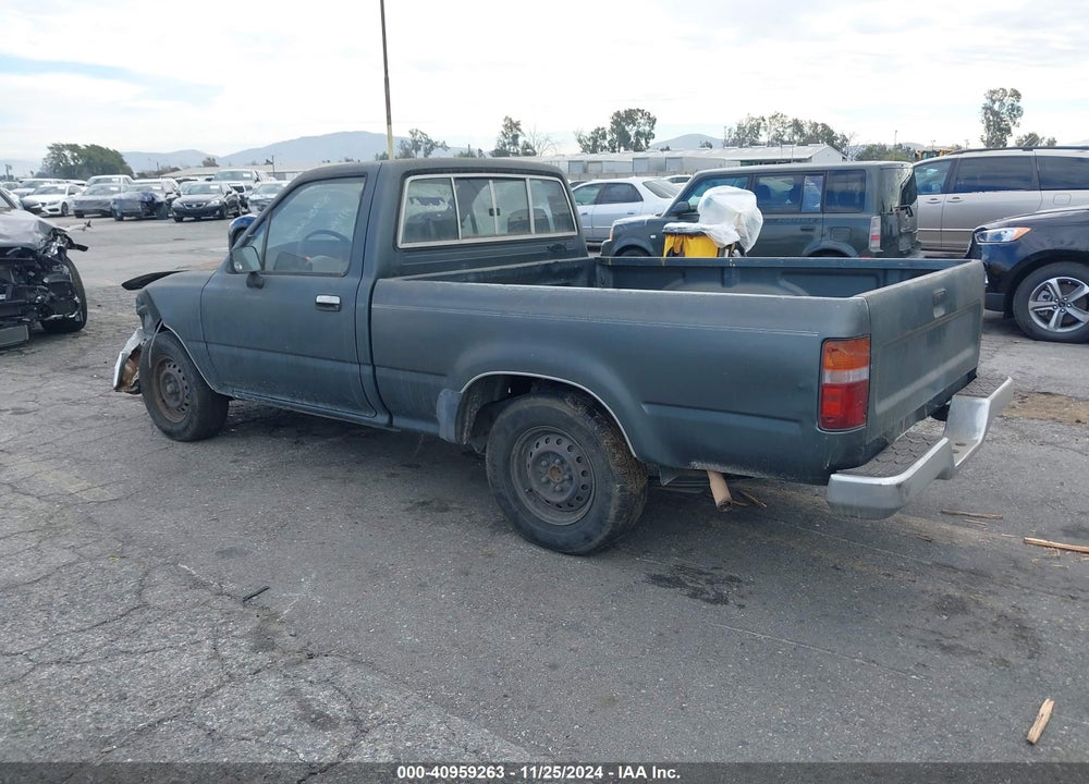 1993 TOYOTA PICKUP 1/2 TON SHORT WHLBSE DX VIN: JT4RN81P7P5167276