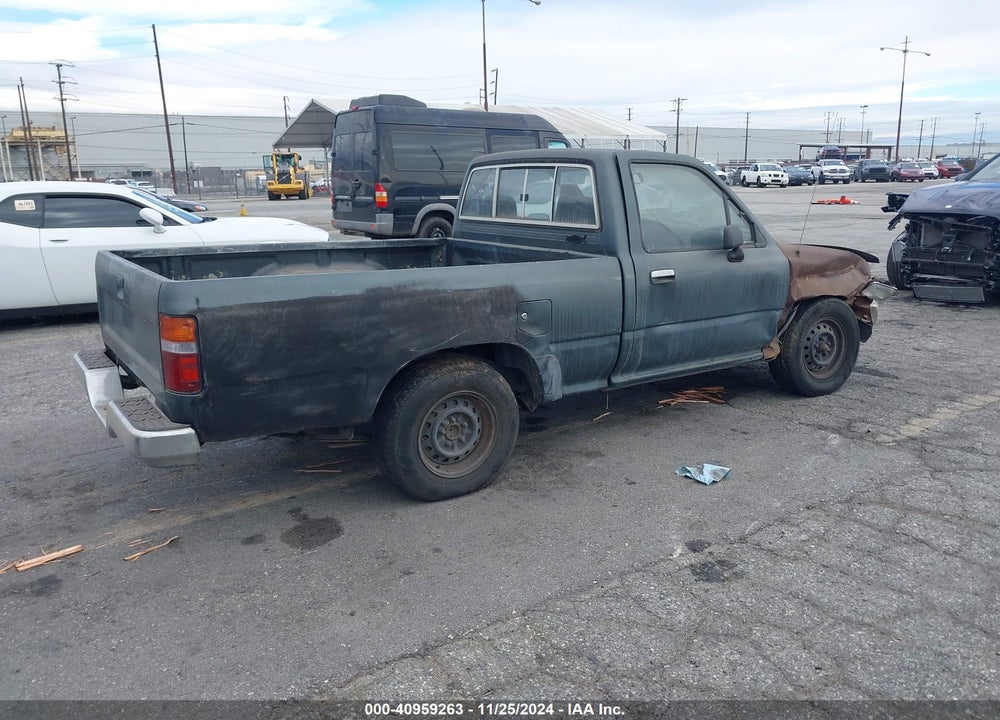 1993 TOYOTA PICKUP 1/2 TON SHORT WHLBSE DX VIN: JT4RN81P7P5167276