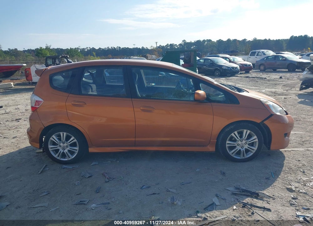 2010 HONDA FIT SPORT VIN: JHMGE8H66AC018539