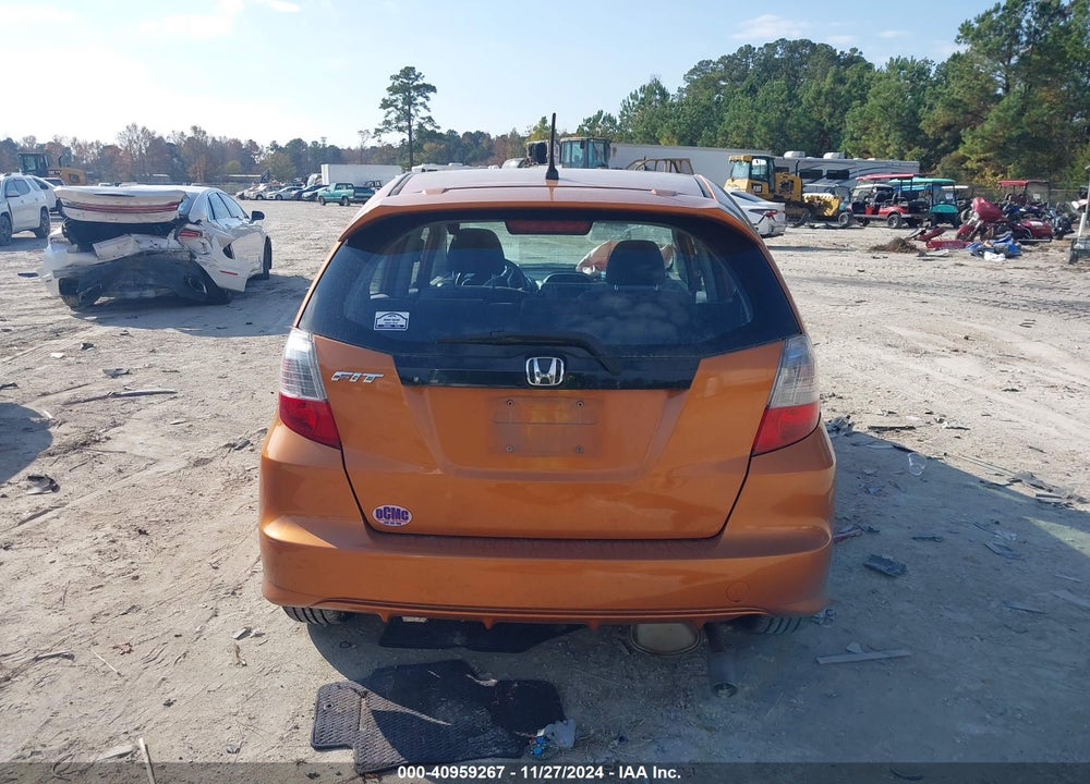 2010 HONDA FIT SPORT VIN: JHMGE8H66AC018539