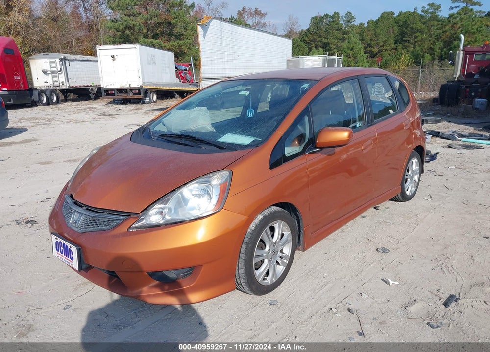 2010 HONDA FIT SPORT VIN: JHMGE8H66AC018539
