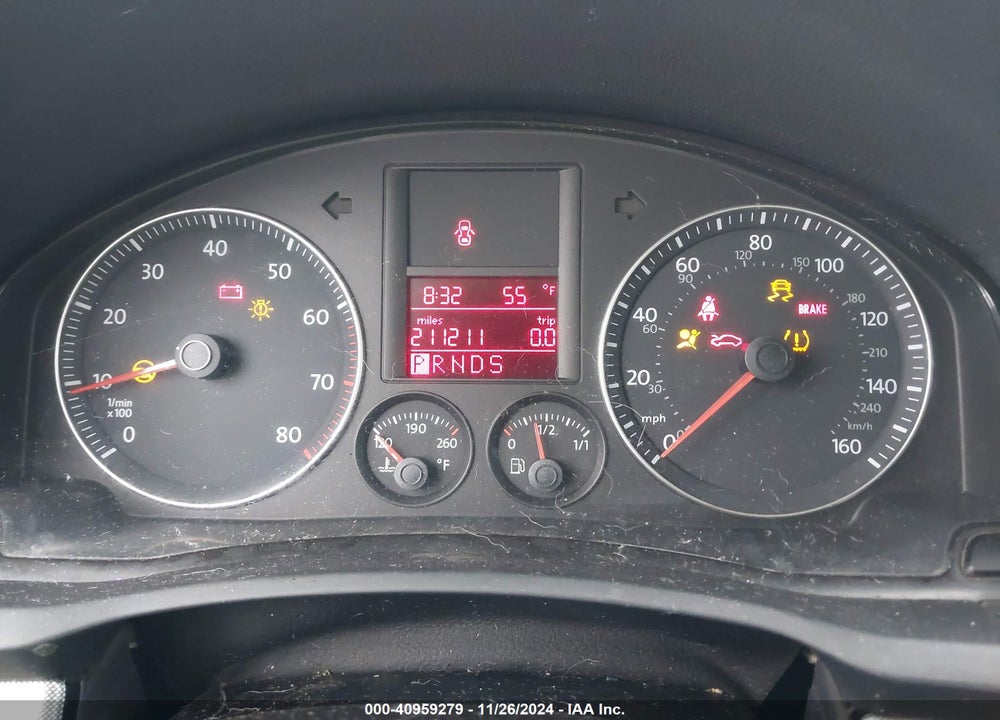 2009 VOLKSWAGEN JETTA S VIN: 3VWJZ71KX9M155648