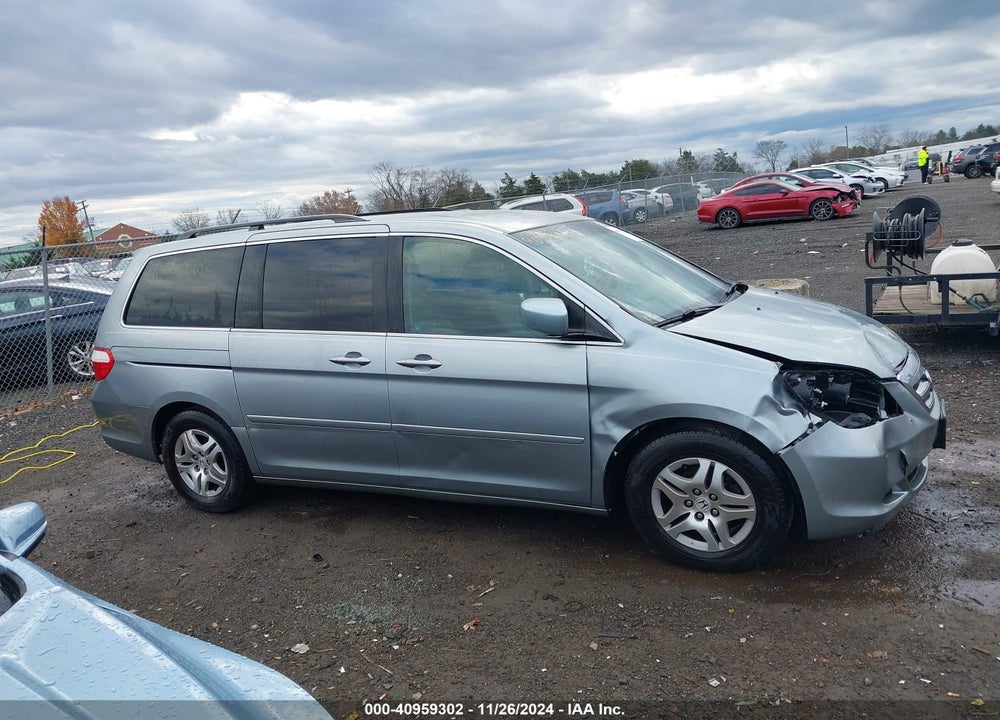 2007 HONDA ODYSSEY EX VIN: 5FNRL38427B089881