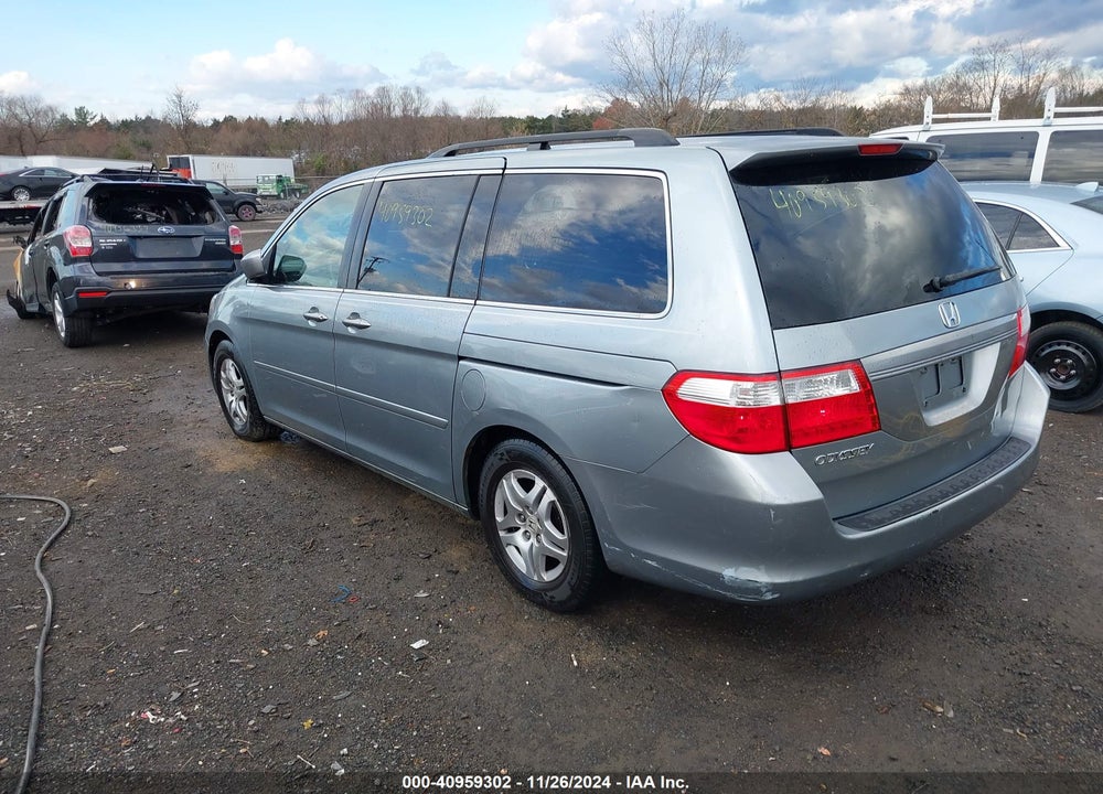 2007 HONDA ODYSSEY EX VIN: 5FNRL38427B089881