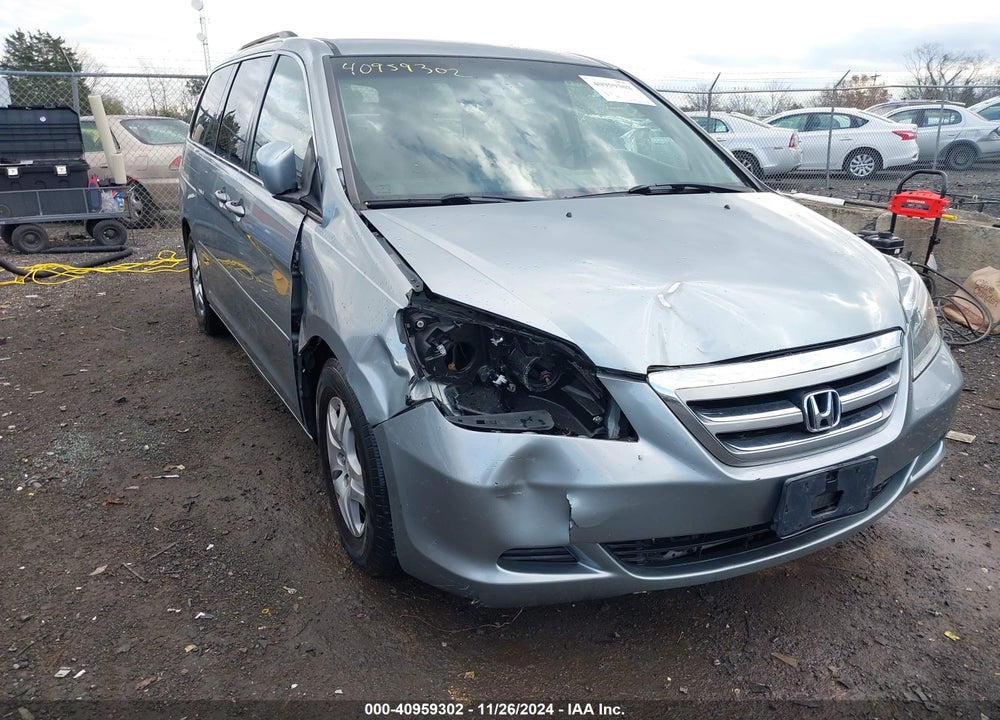 2007 HONDA ODYSSEY EX VIN: 5FNRL38427B089881