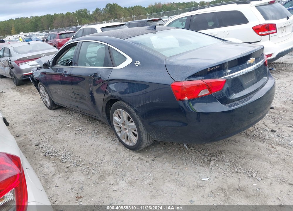 2015 CHEVROLET IMPALA LS VIN: 1G11Z5SL1FU132709