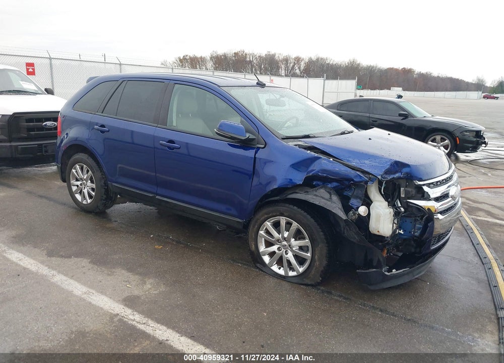 2013 FORD EDGE SEL VIN: 2FMDK4JC5DBA94467