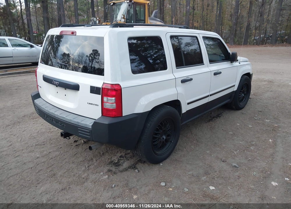 2009 JEEP PATRIOT LIMITED VIN: 1J4FF48B39D105153