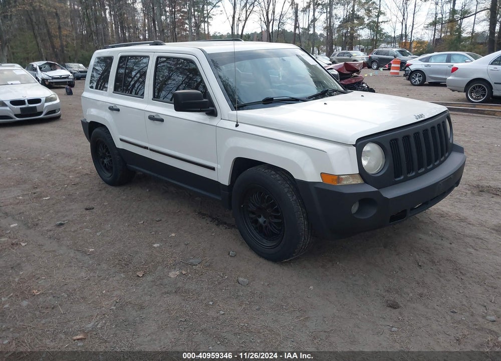 2009 JEEP PATRIOT LIMITED VIN: 1J4FF48B39D105153