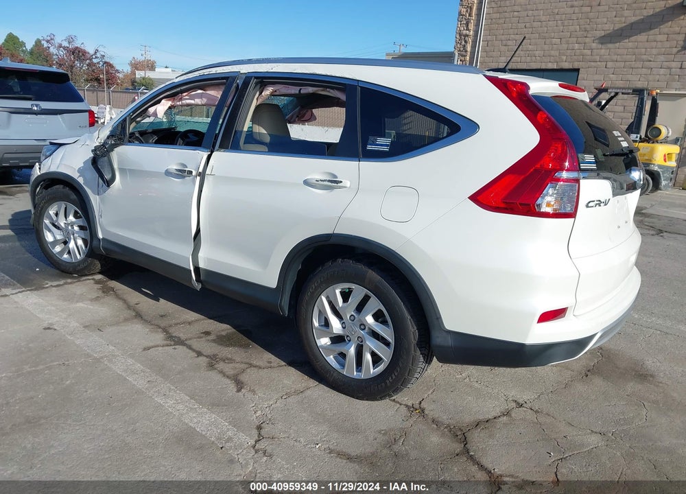 2016 HONDA CR-V EX-L VIN: 5J6RM3H76GL032422