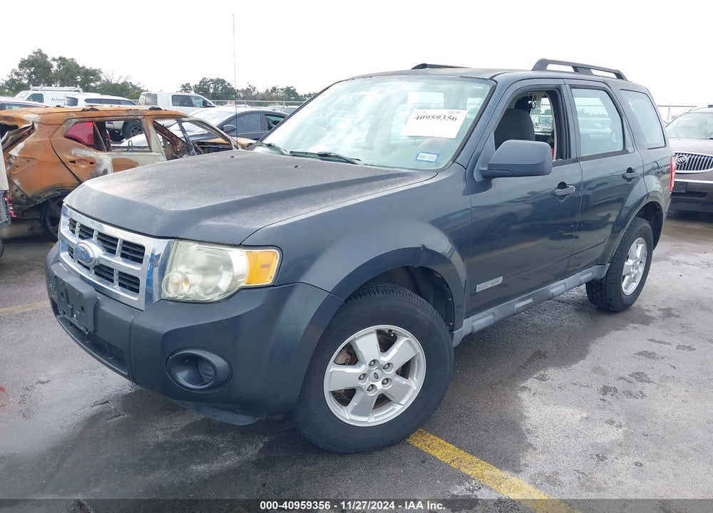 2008 FORD ESCAPE XLS/XLS MANUAL VIN: 1FMCU02Z08KA91179