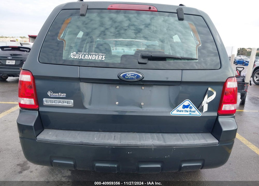 2008 FORD ESCAPE XLS/XLS MANUAL VIN: 1FMCU02Z08KA91179