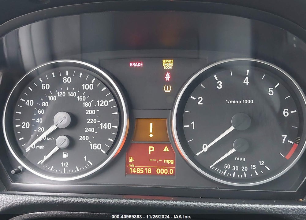 2007 BMW 328I VIN: WBAVC53547FZ80631