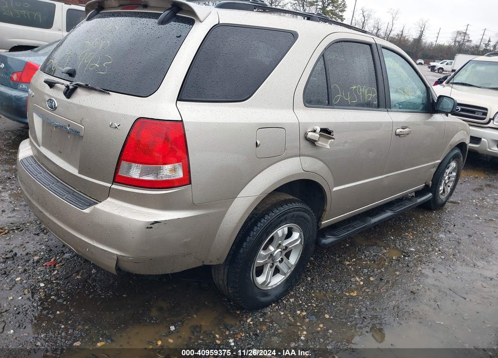 2006 KIA SORENTO VIN: KNDJC733165645245