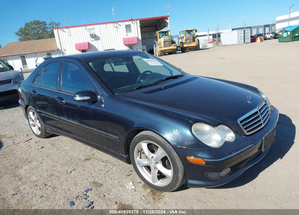 2005 MERCEDES-BENZ C 230 KOMPRESSOR SPORT VIN: WDBRF40J65F705099