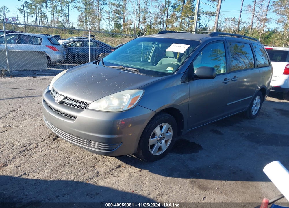 2005 TOYOTA SIENNA LE VIN: 5TDZA23C95S260858