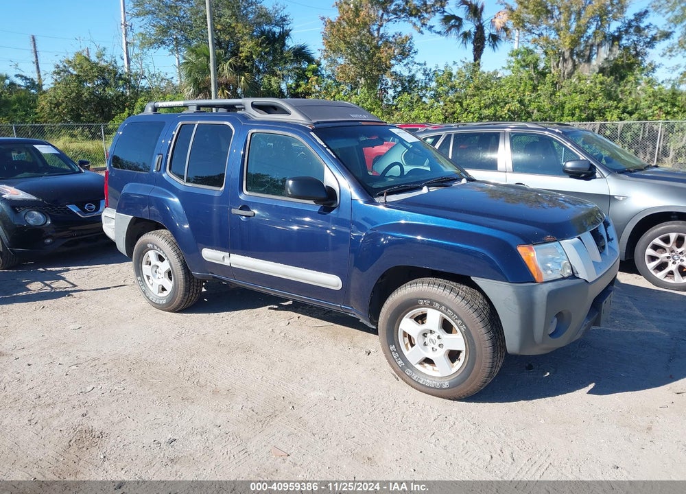 2006 NISSAN XTERRA S VIN: 5N1AN08W66C561532