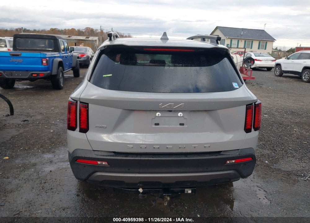 2022 KIA SORENTO X-LINE S VIN: 5XYRLDLC0NG086293