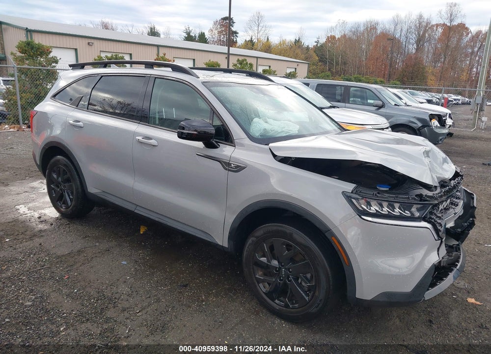 2022 KIA SORENTO X-LINE S VIN: 5XYRLDLC0NG086293