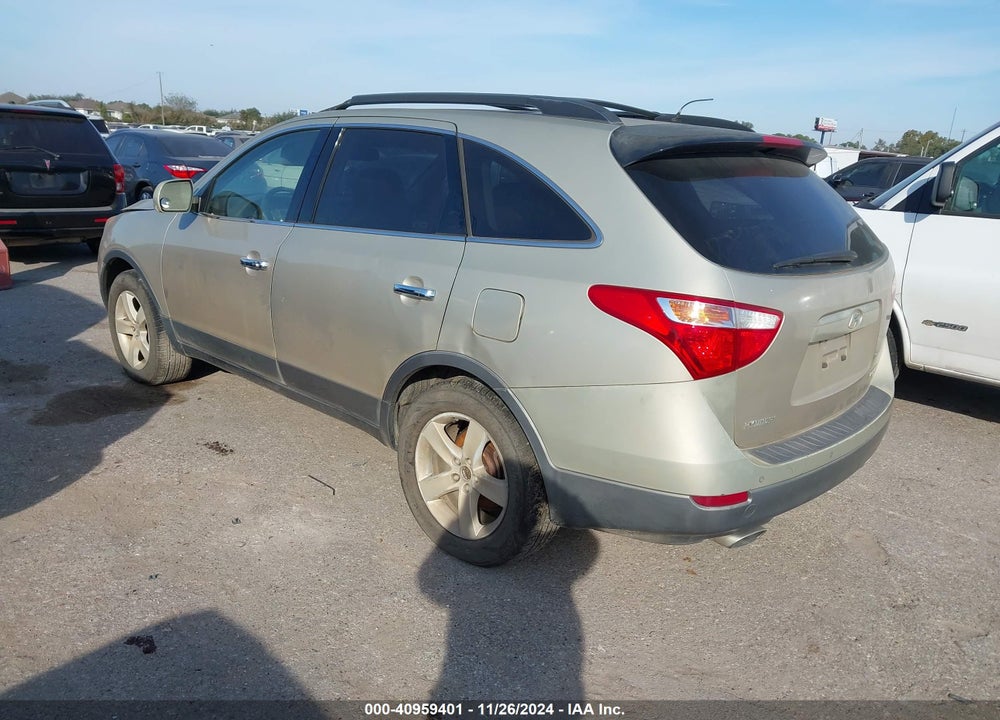 2007 HYUNDAI VERACRUZ VIN: KM8NU13C37U019162