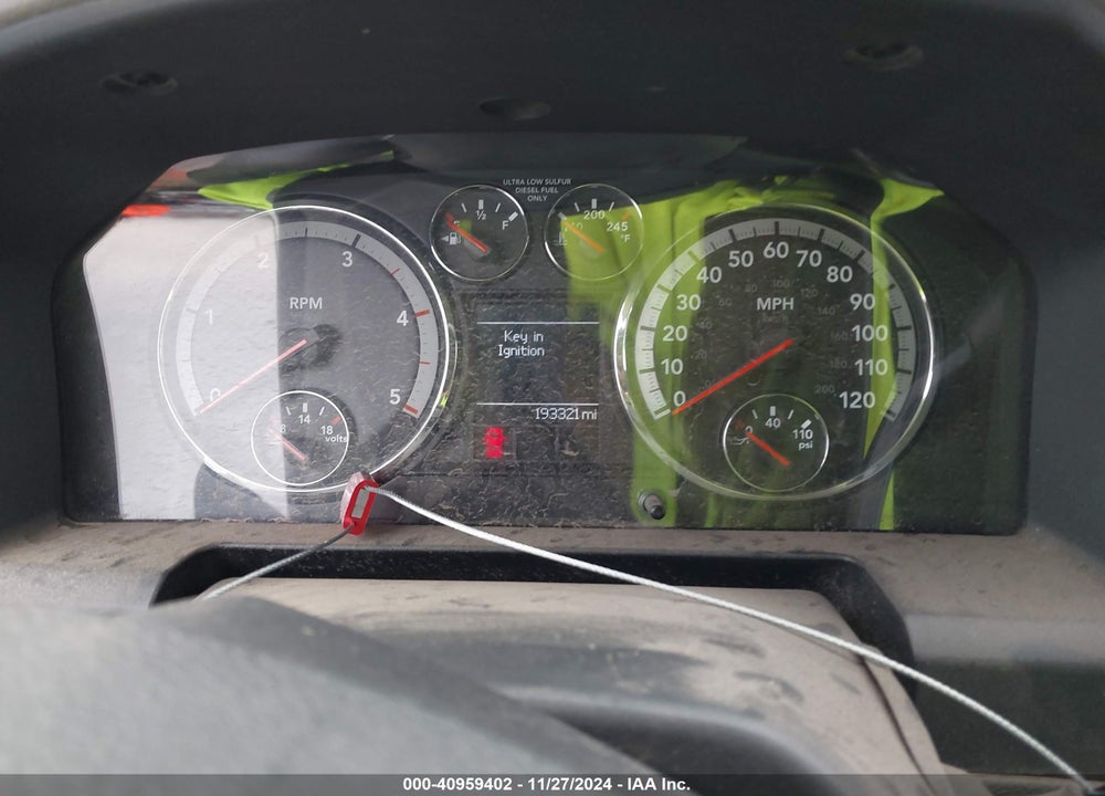 2010 DODGE RAM 2500 ST VIN: 3D7UT2CL8AG132629