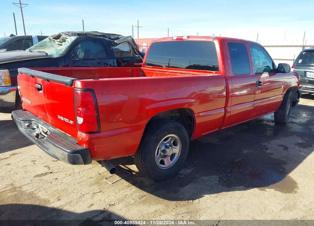 2004 CHEVROLET SILVERADO 1500 LS VIN: 2GCEC19V341197614