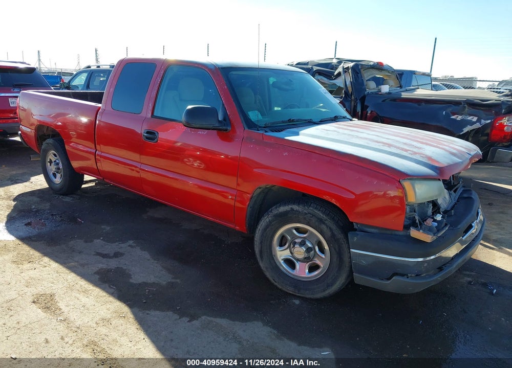 2004 CHEVROLET SILVERADO 1500 LS VIN: 2GCEC19V341197614