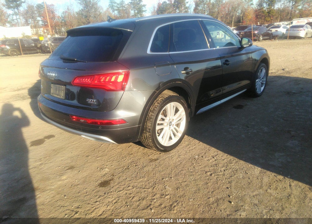 2018 AUDI Q5 2.0T PREMIUM/2.0T TECH PREMIUM VIN: WA1BNAFY3J2006680
