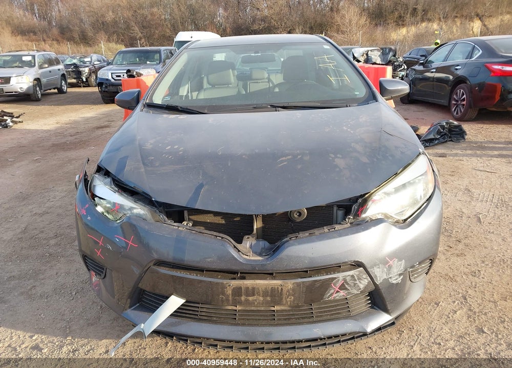 2016 TOYOTA COROLLA LE VIN: 5YFBURHE7GP423921
