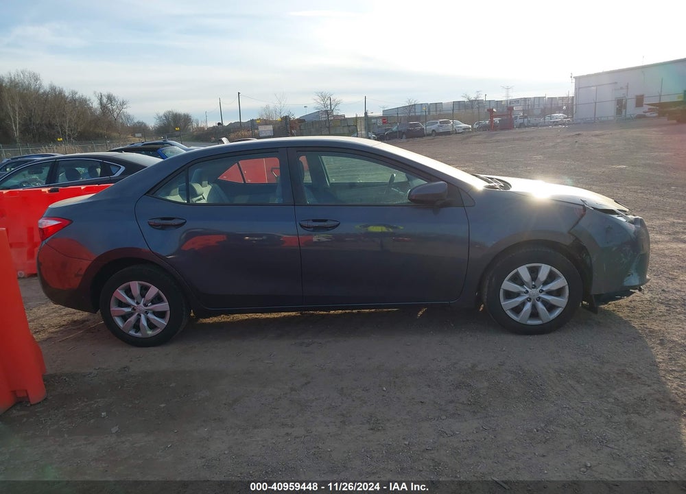 2016 TOYOTA COROLLA LE VIN: 5YFBURHE7GP423921