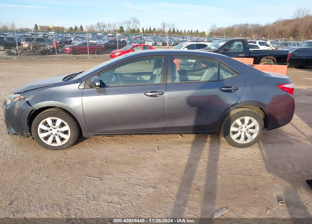2016 TOYOTA COROLLA LE VIN: 5YFBURHE7GP423921